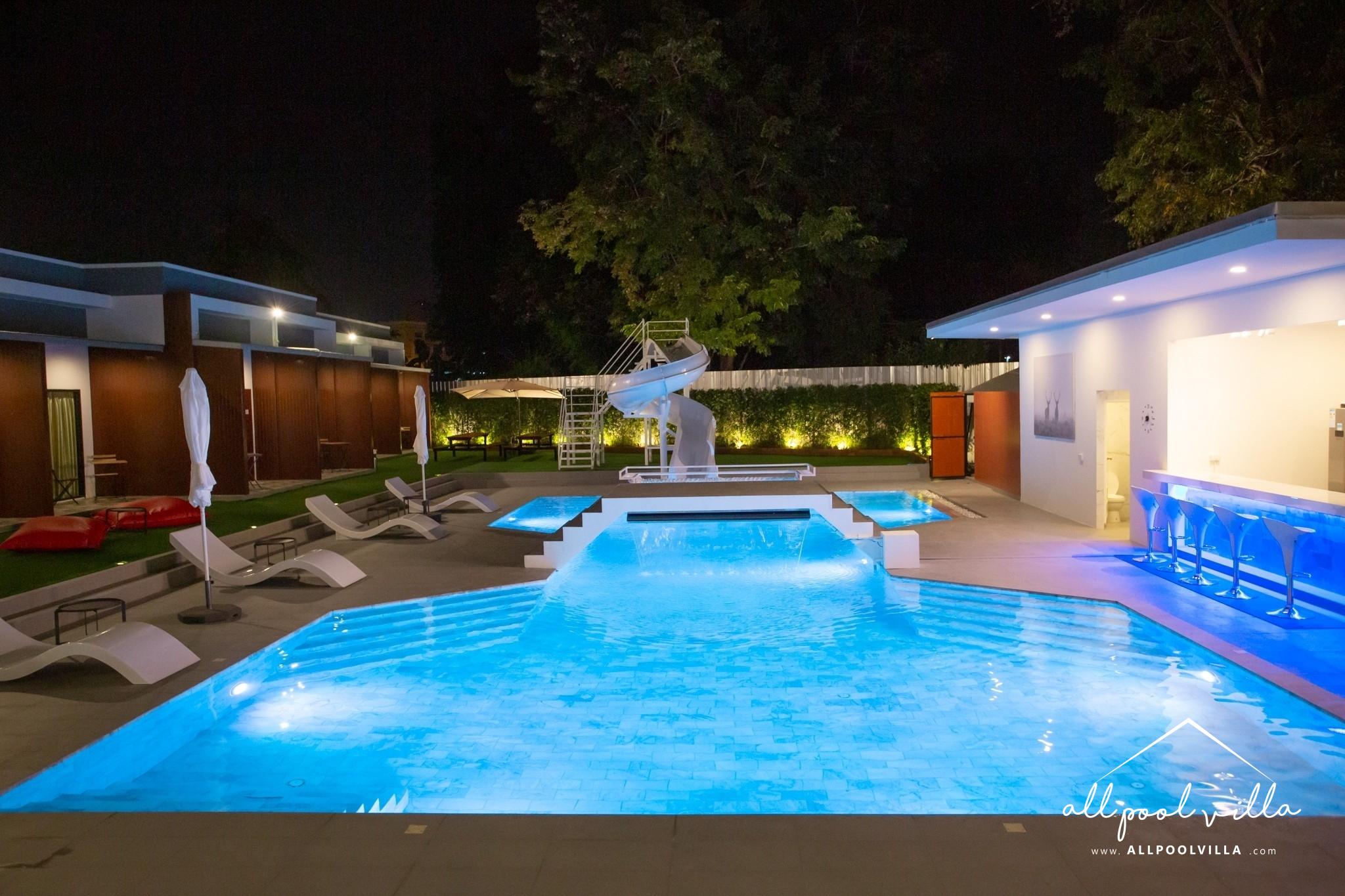 ภาพบรรยากาศบ้านพัก Majestic Pool Villa พัทยา-1