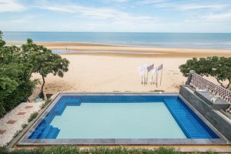 ภาพบรรยากาศบ้านพัก The Pran Beachfront Pool Villa ปราณบุรี-2